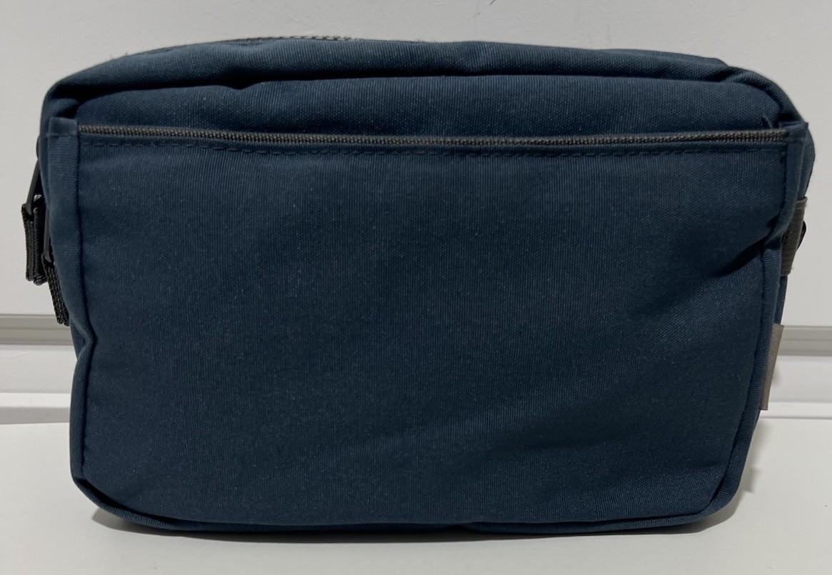 RED ROVR Joey Belt Bag With Molded Tooth Zipper & Card Slot- Navy “6x9x2.5in