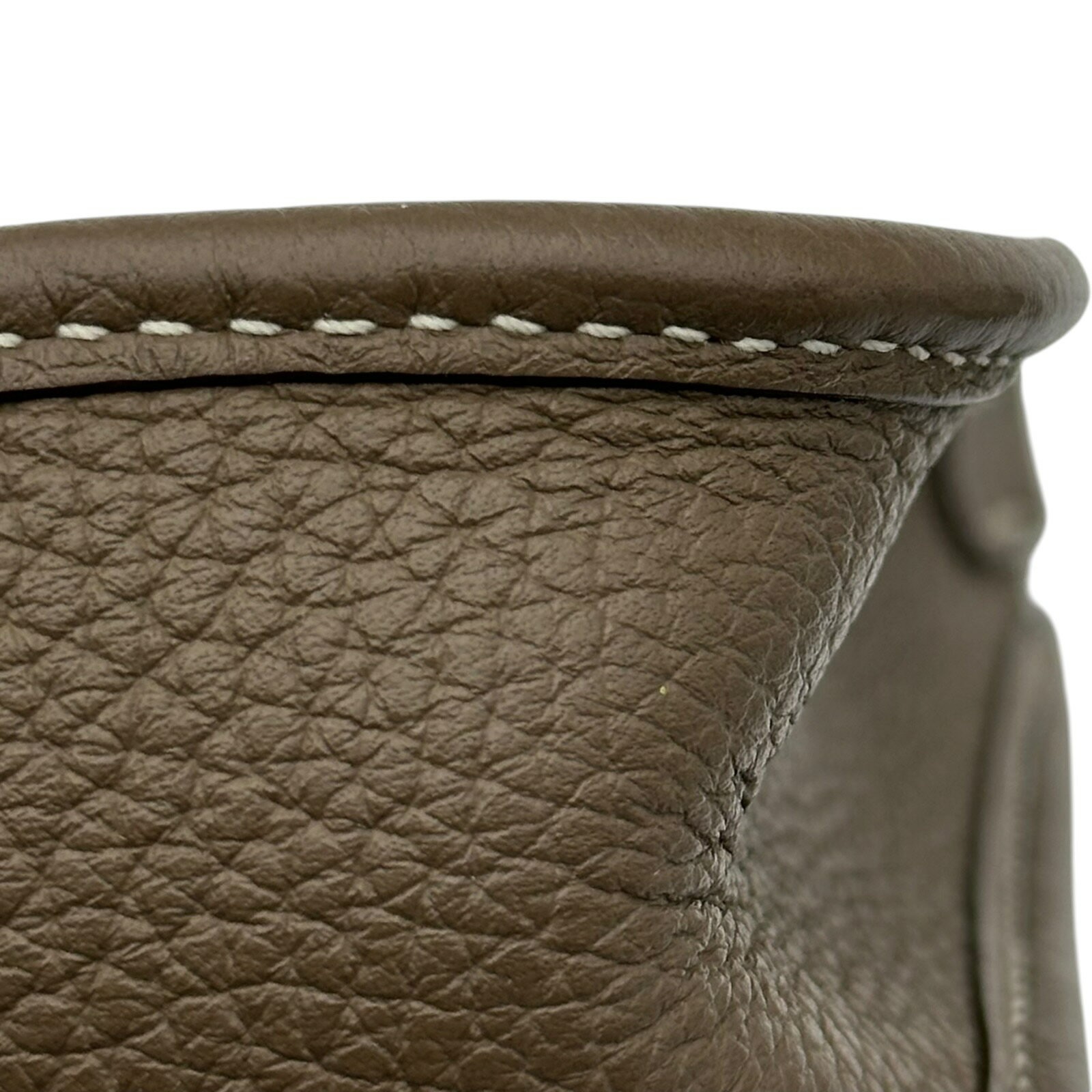 Hermes Evelyne TPM Shoulder Bag Taurillon Clemence Leather Etoupe Z Stamp 99