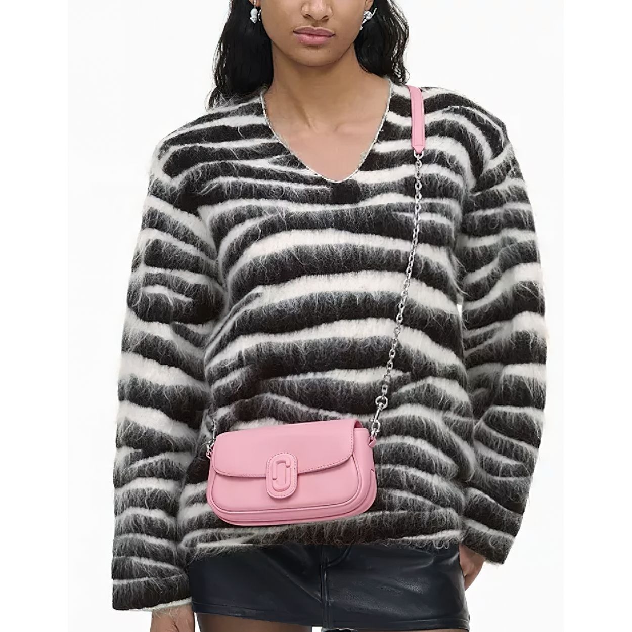 Marc Jacobs The Clover Shoulder Bag Ribbon Pink