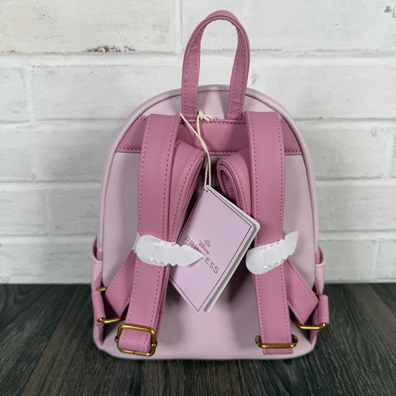 Loungefly Disney Princess Group Pink Mini Backpack Pink Scene New