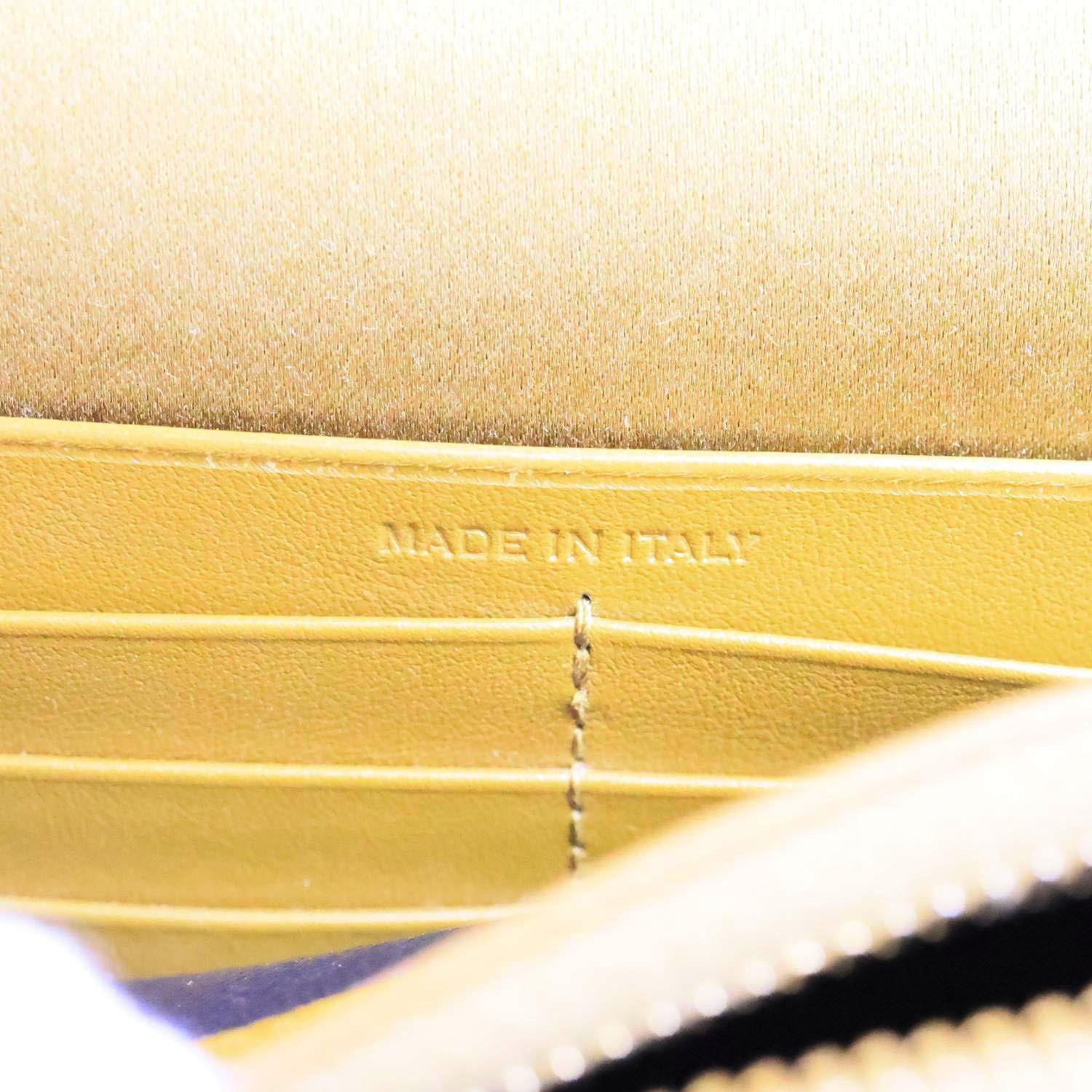 YVES SAINT LAURENT Kate Tassel Satin Chain Crossbody Bag Gold