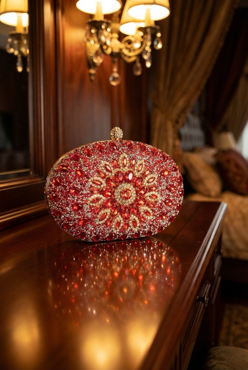 bejeweled clutch
