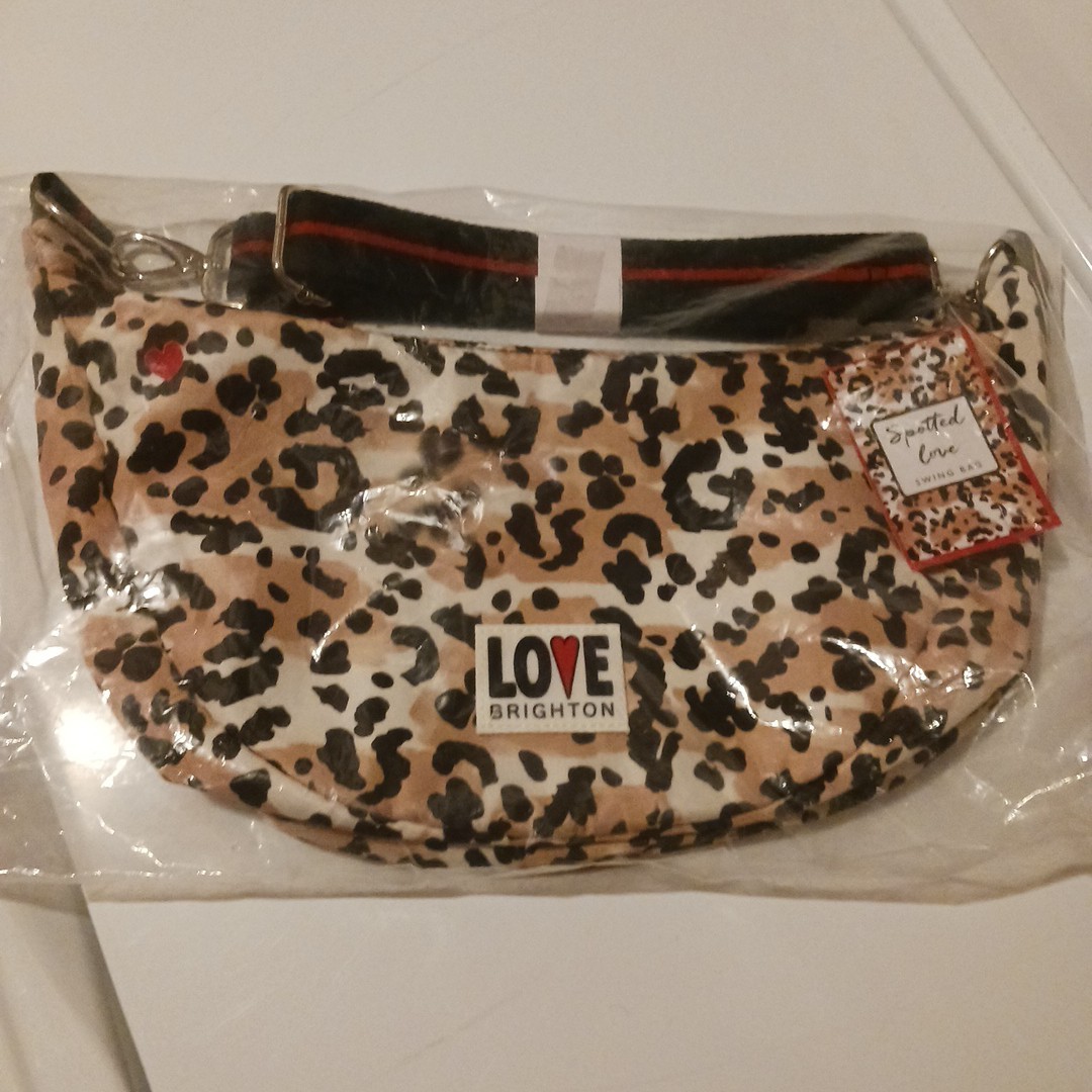 BRIGHTON Spotted Love Swing Bag NEW