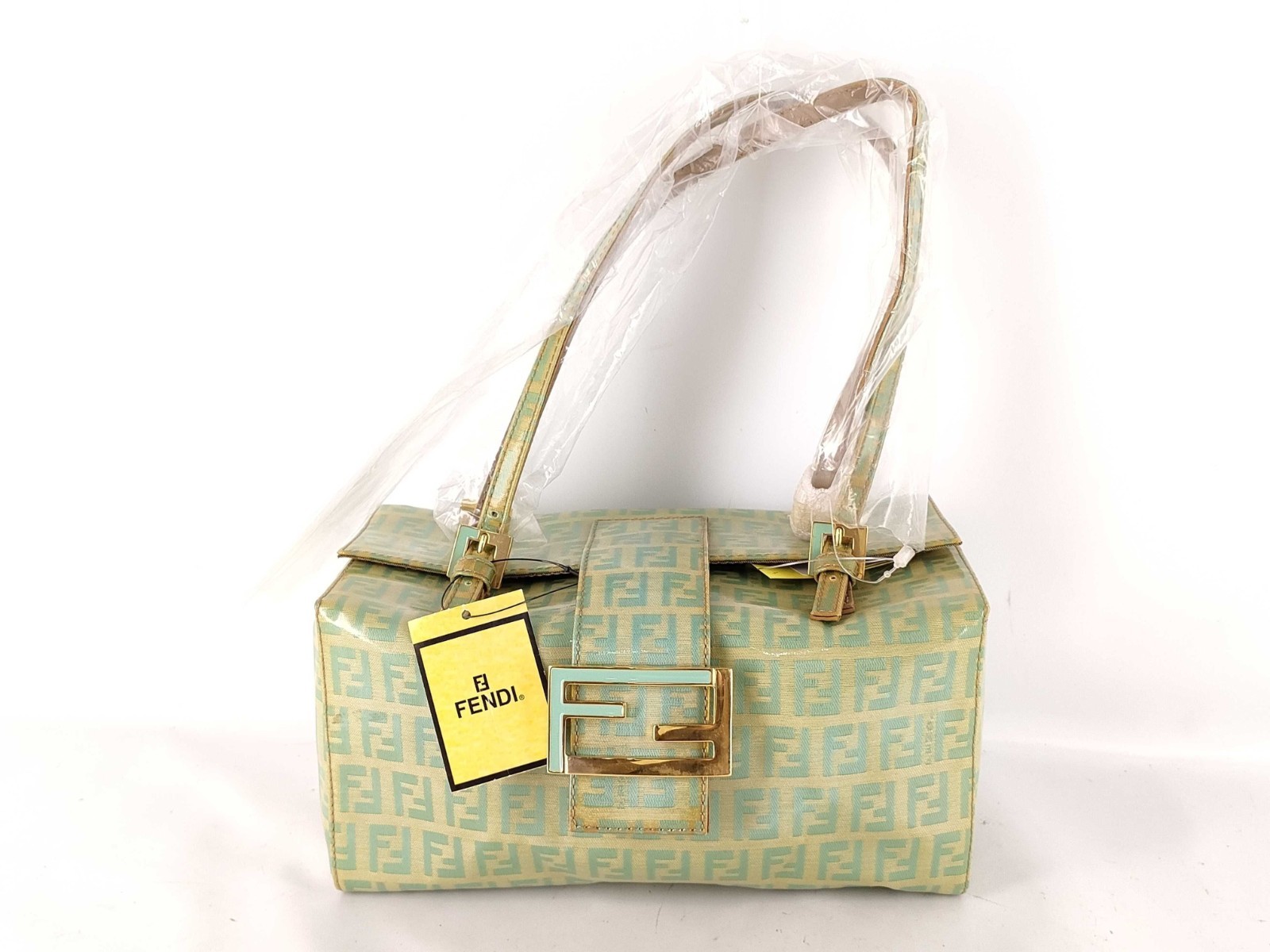 Baguette Square Zucchino Y2K Deadstock Box Bag