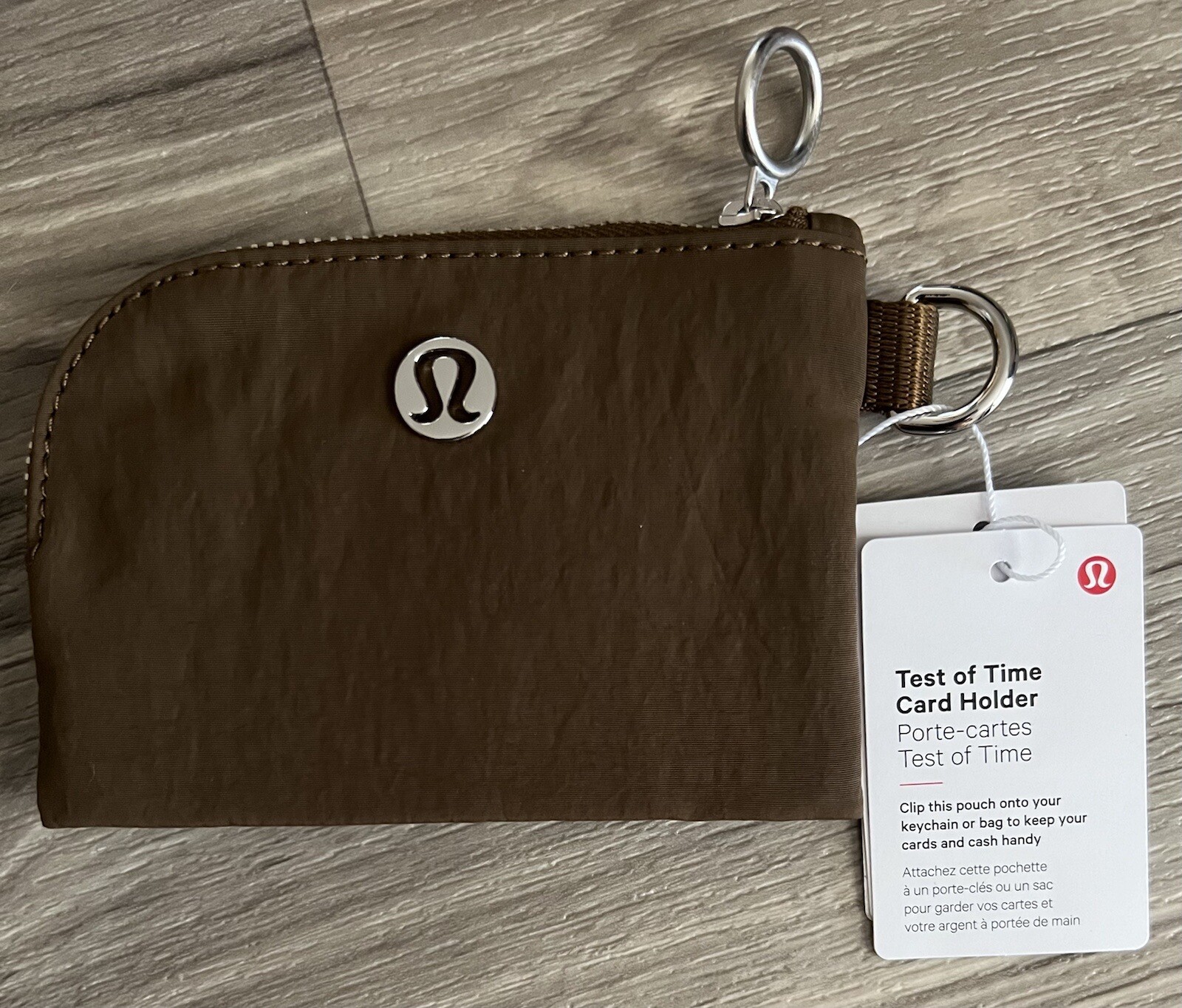 Lululemon Test Of Time Card Holder One Size 4.7”x 3.6” Deep Artifact DART 00051