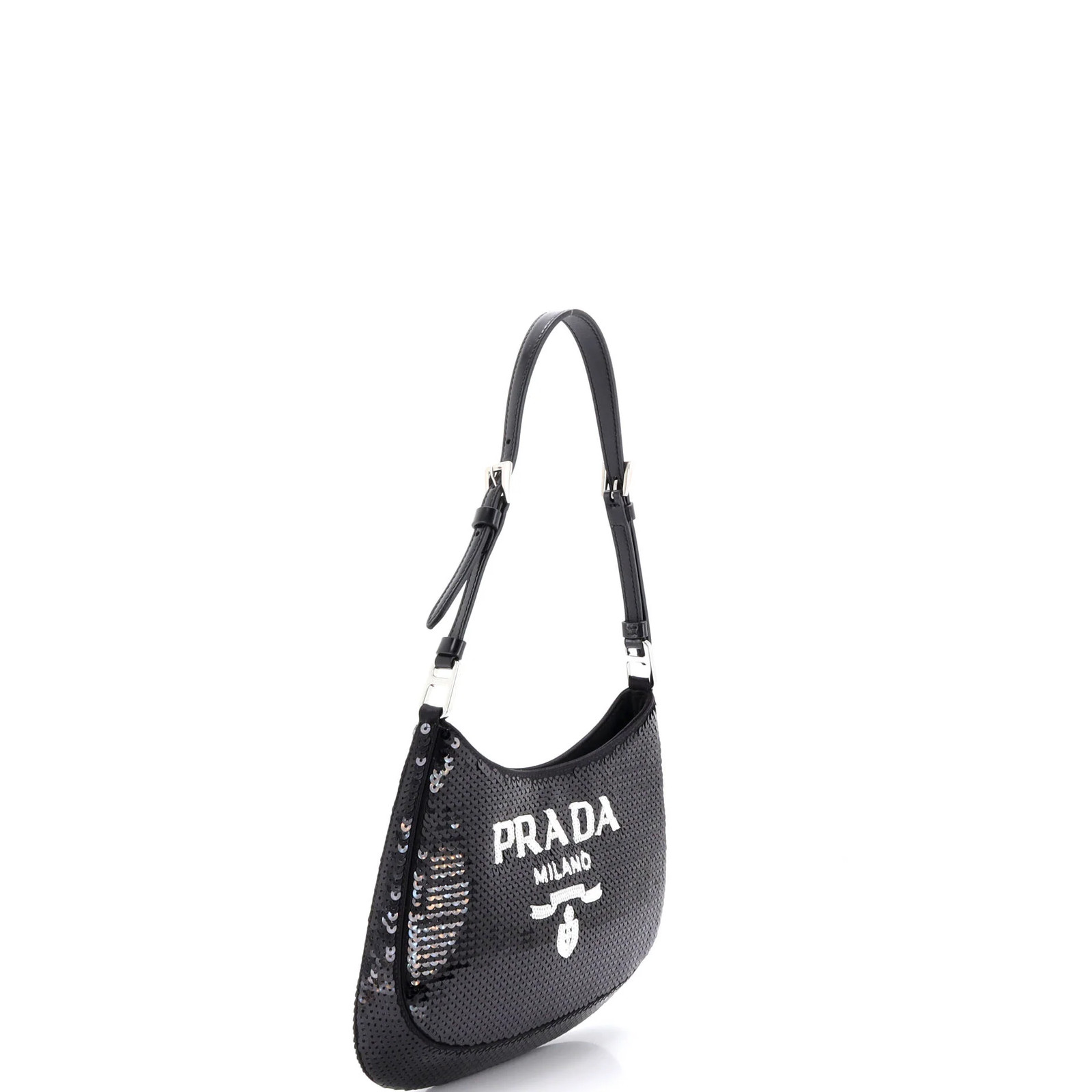 Prada Cleo Shoulder Bag Sequins Small