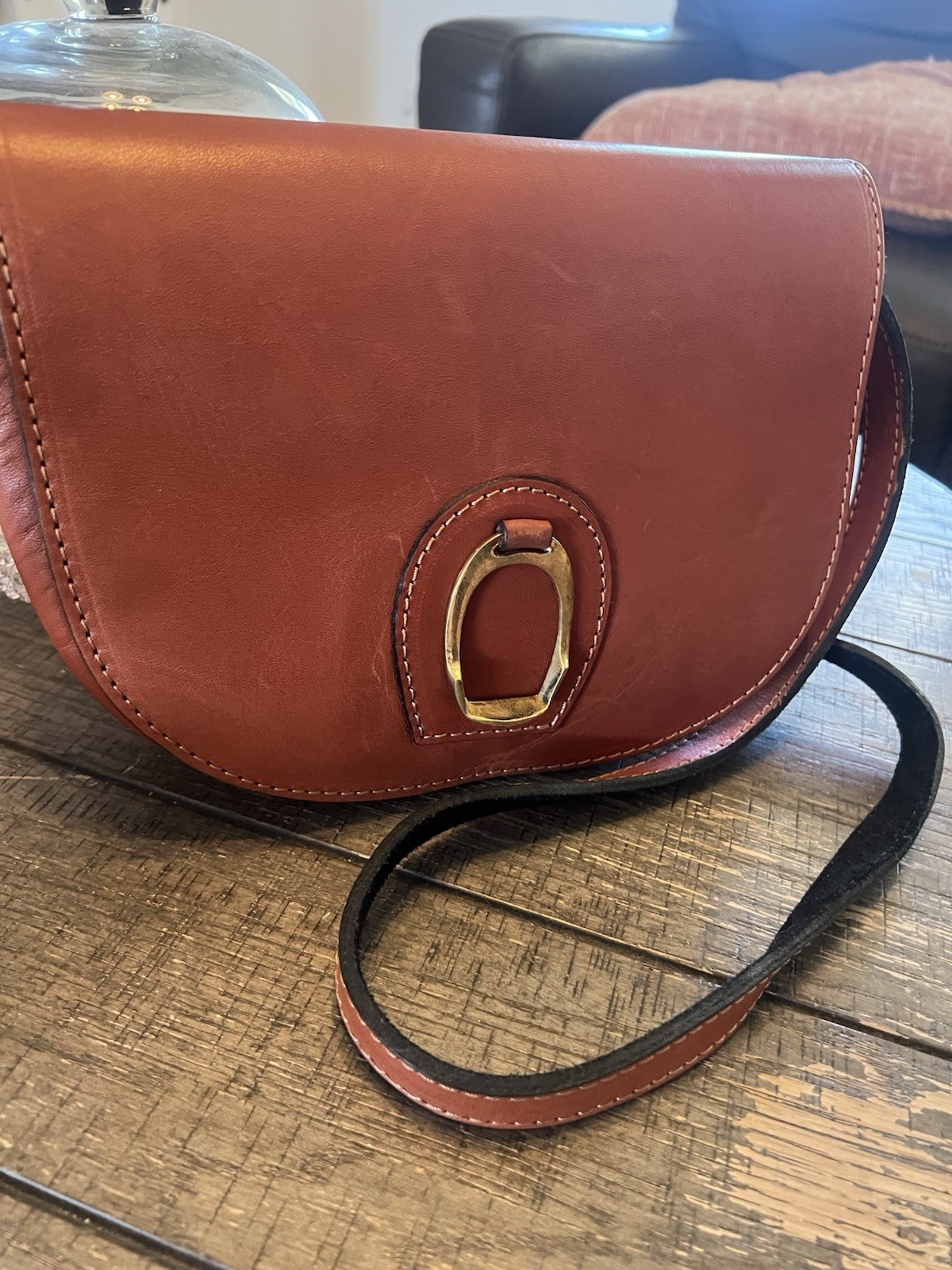 Arandu Saddle Bag Crossbody, Mexico High End brand See last photo and my notes