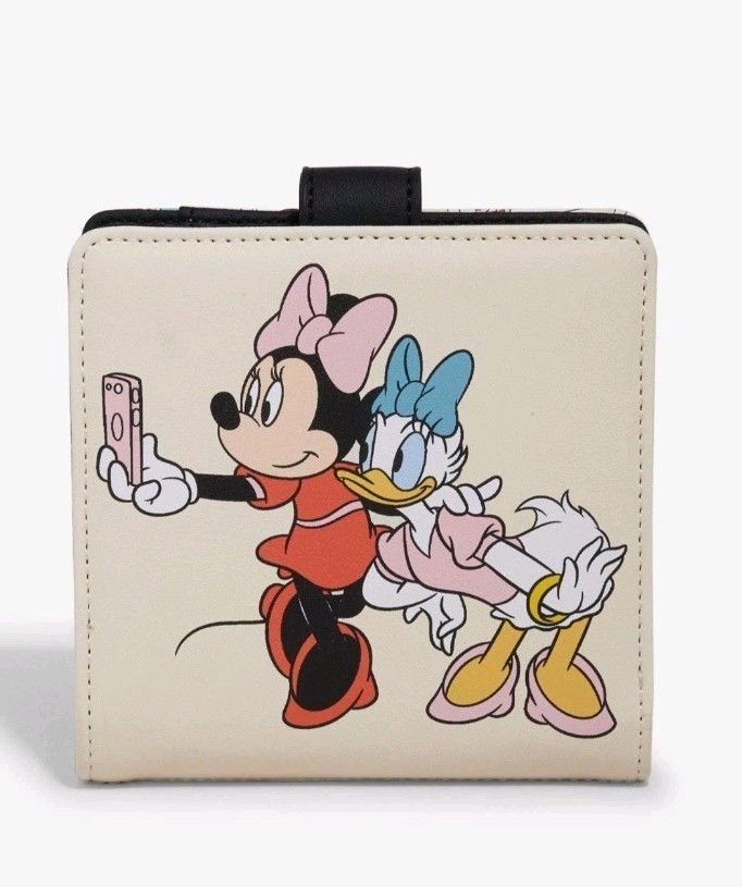 Loungefly Disney Minnie Mouse & Daisy Duck Photos Flap Wallet