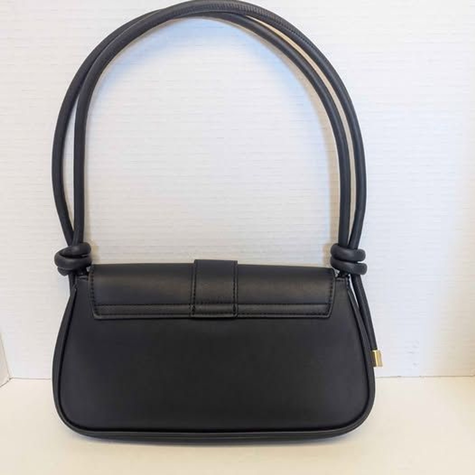 Small Black Aldo Y2K Purse Convertible Handbag Shoulder Bag for Her 10x6x2