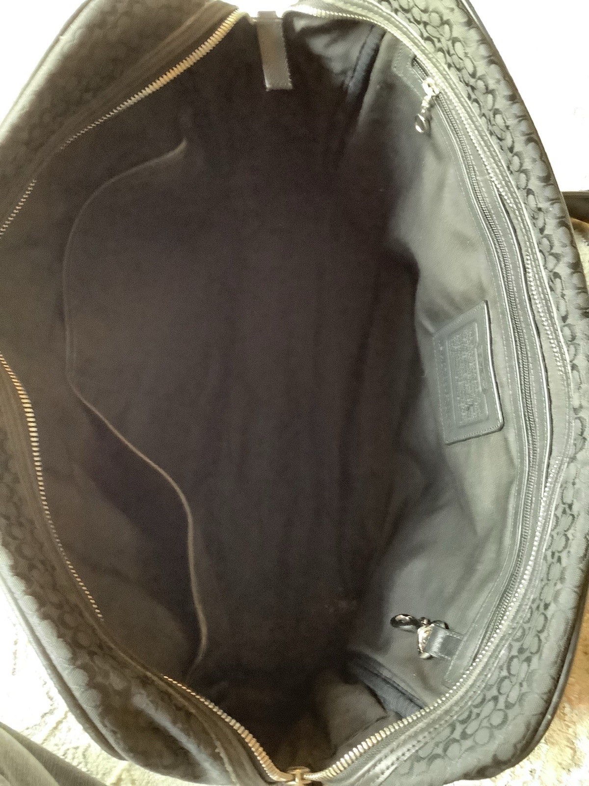 COACH Hudson Commuter/Briefcase Bag Black No. F70058 Laptop/Travel Bag