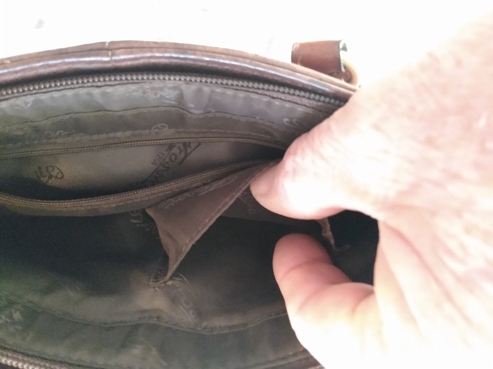 Fossil 1954 Leather Handbag ZB7013