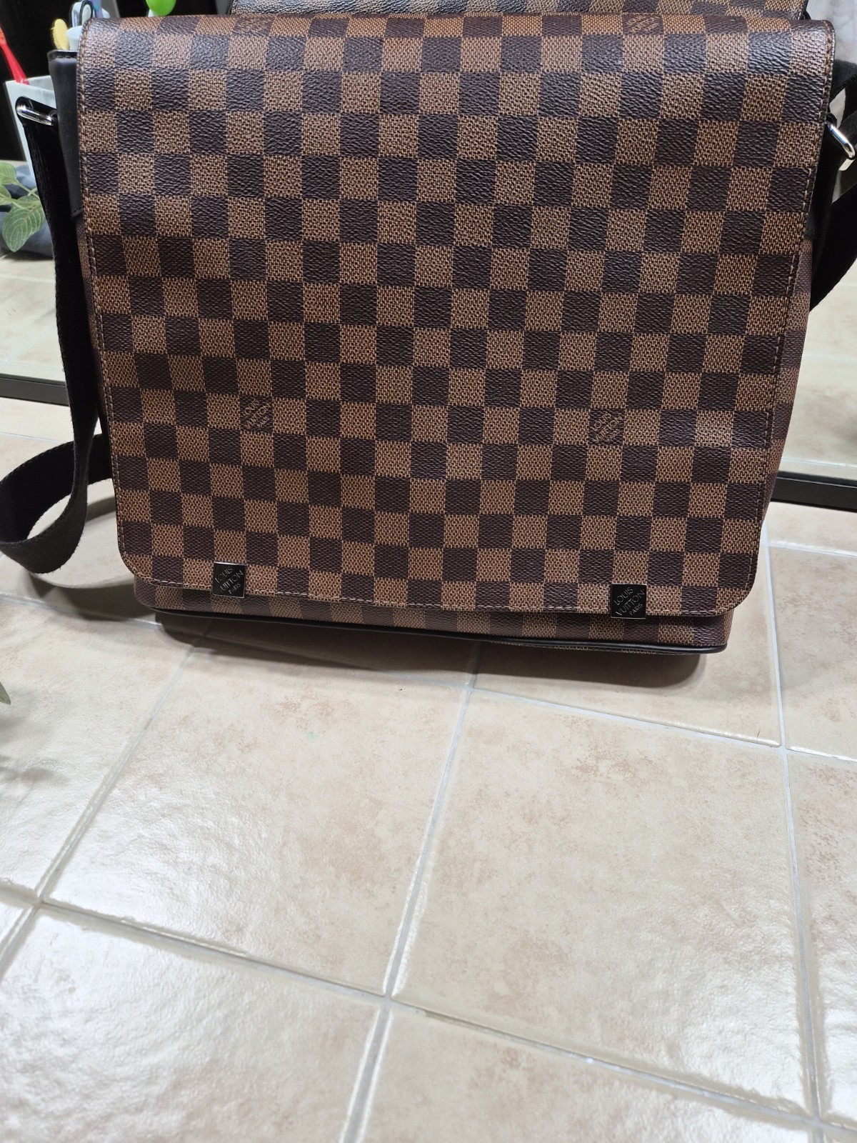 Louis Vuitton Damier Ebene District Pm