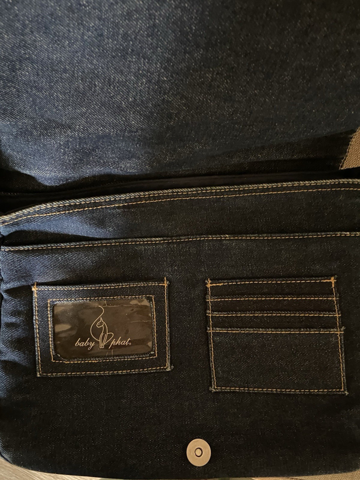 Cute Baby Phat Women’s Denim Shoulder Bag, Fair condition