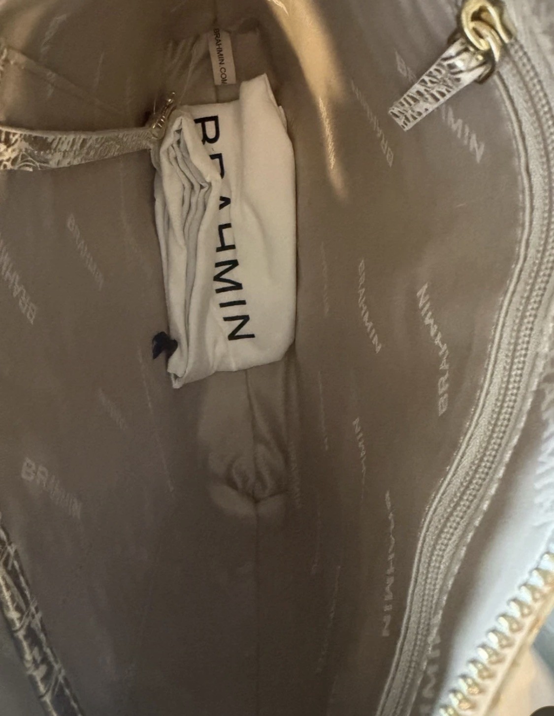 LAST ONE ! BRAHMIN KATIE HOLOGRAM NWT PERFECT EYE PLACEMENT GORGEOUS HTF