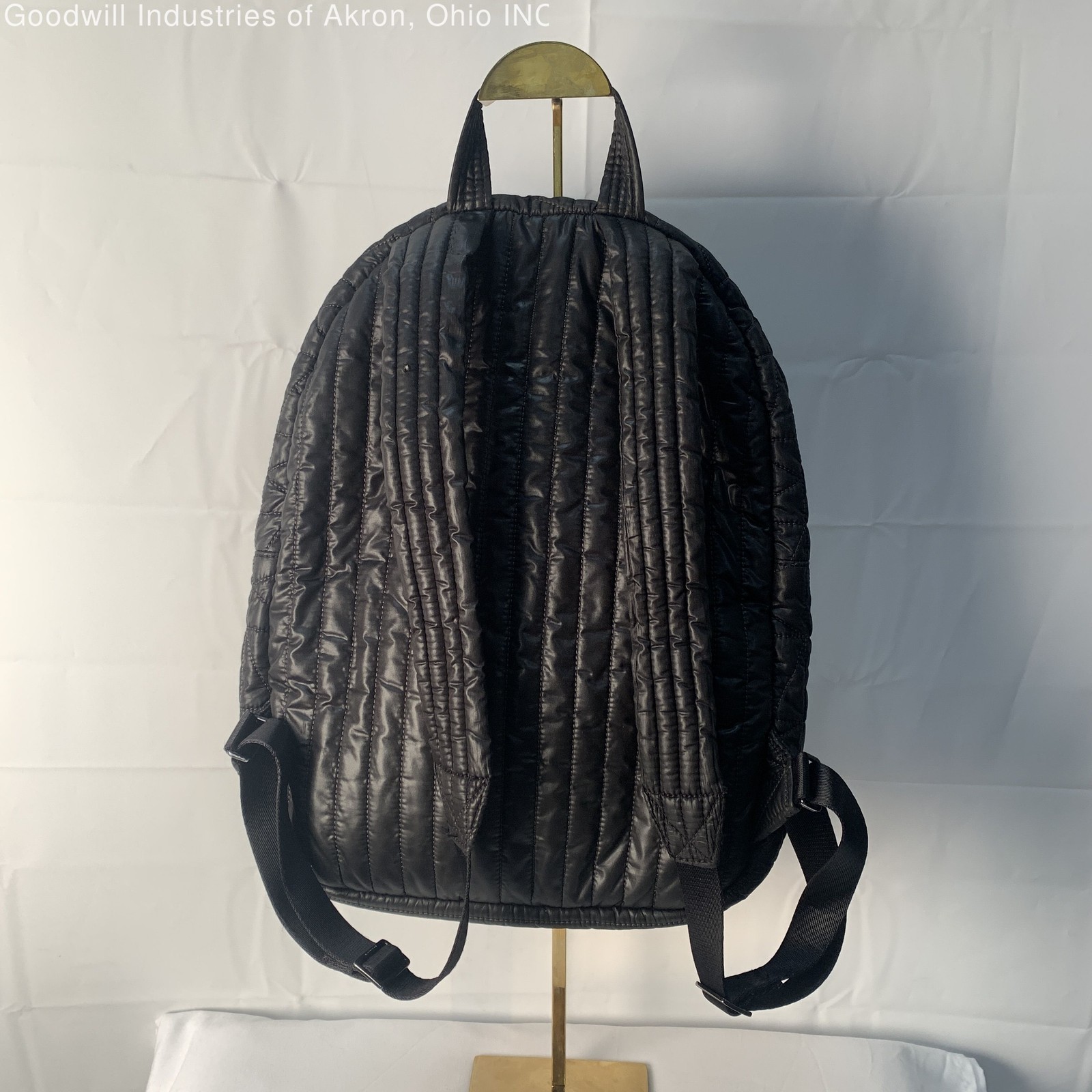 Gently Loved Certified Authentic Black Michael Kors Fabric Backpack