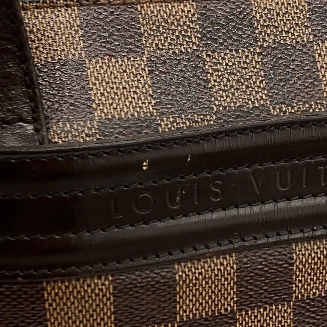 Louis Vuitton Damier Parioli PM Brown Shoulder Tote Bag A4 Business Auth
