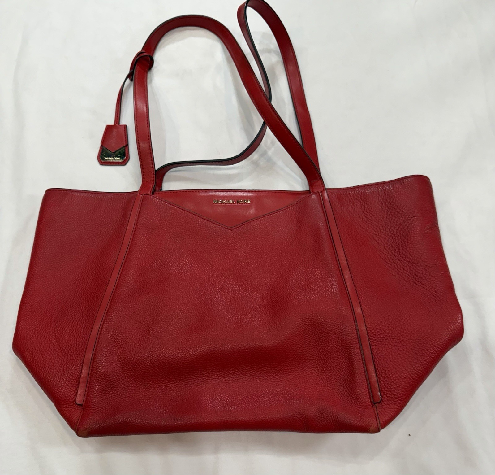 Michael Kors Whitney tote Red Purse Bag