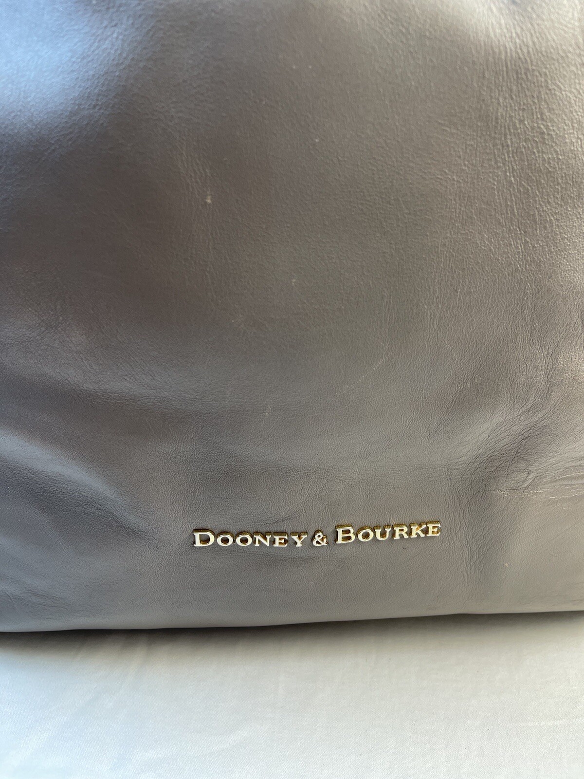Dooney & Bourke Large CIty Flynn Shoulder Bag ~ Dove Gray
