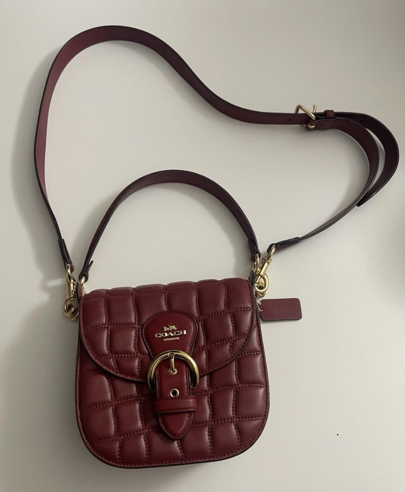 Coach Kleo Shoulder Bag 17 With Quilting c7838