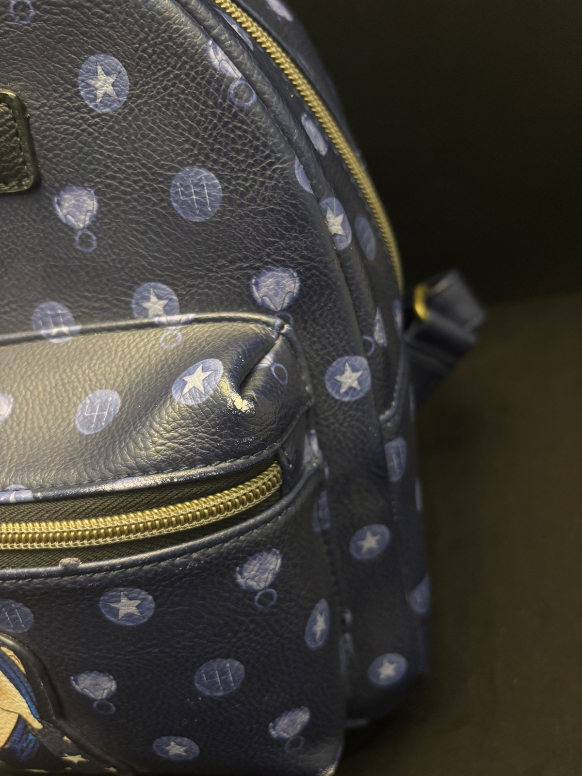 Loungefly Coraline Mini Backpack Blue Star Pattern