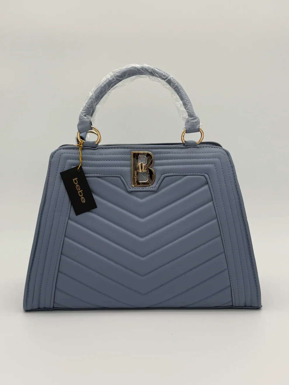 BEBE Katrina Satchel – (Blue Slate)