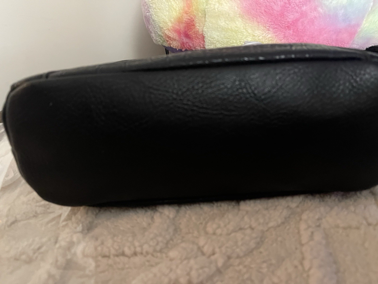 Stone Mountain Black Crocodile Embossed Satchel, Medium Zip
