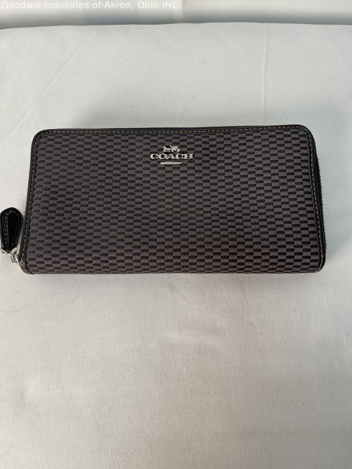 Gently Loved Certified Authentic Gray Coach Wallet