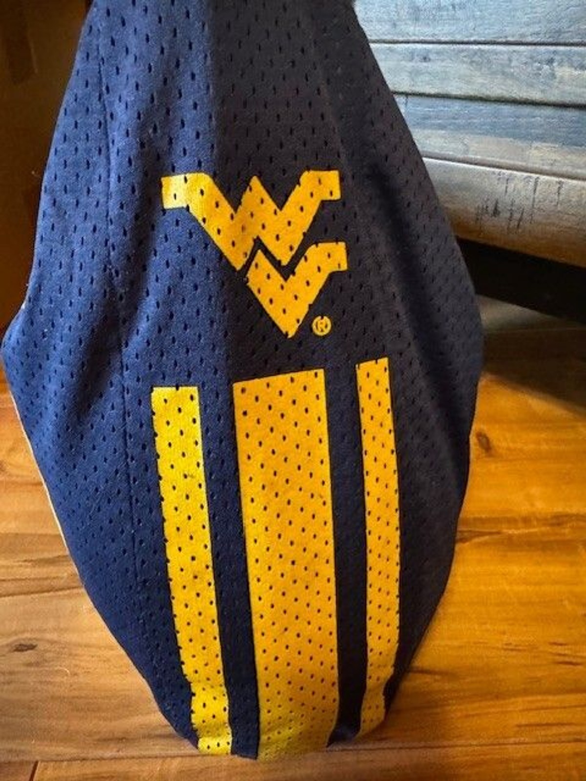 West Virginia University Football Jersey Crossbody Purse Tote Shoulder Bag WVU