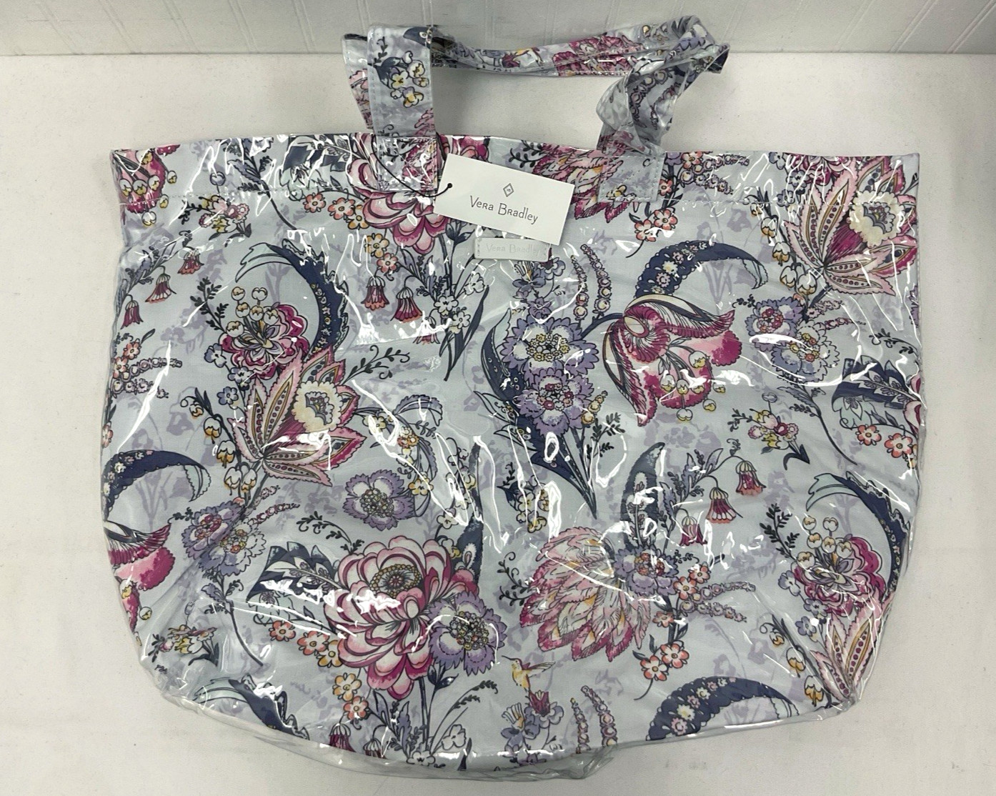 NWT Vera Bradley City Shopper Tote In Hummingbird Park | Waterproof