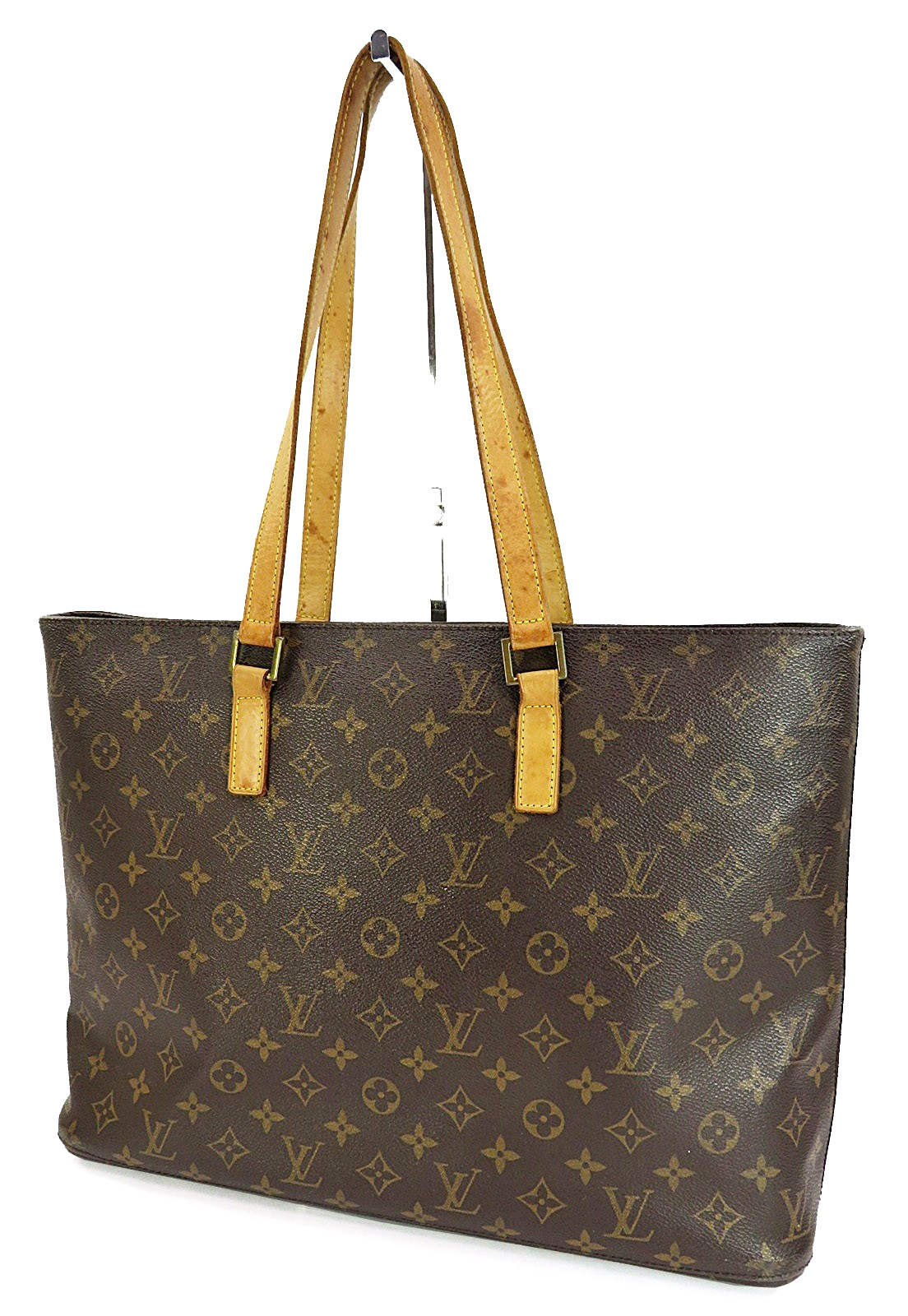 Authentic LOUIS VUITTON Luco Monogram Shoulder Tote Bag Purse #63261