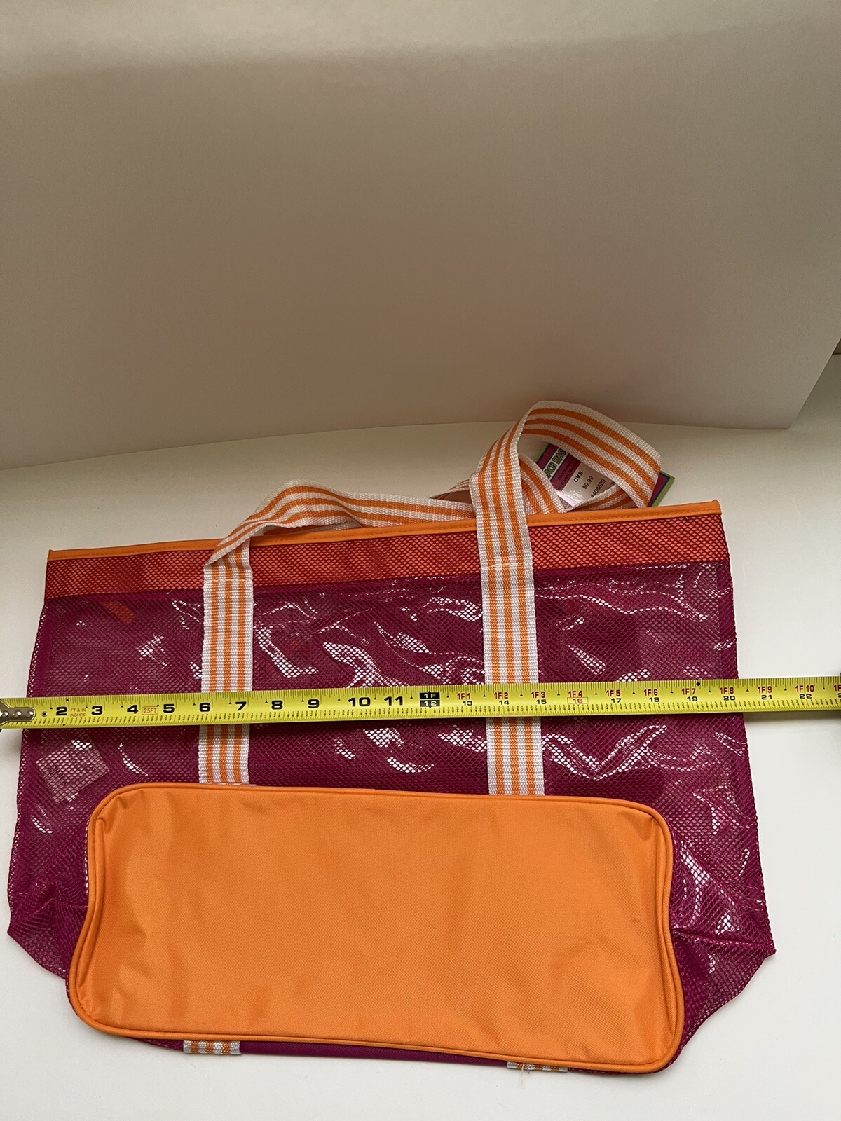 Beach Basics Nylon Mesh Tote. Brand New With Tag.