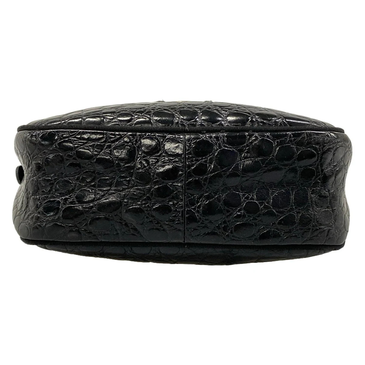 Salvatore Ferragamo Vara – Black Leather Shoulder Bag