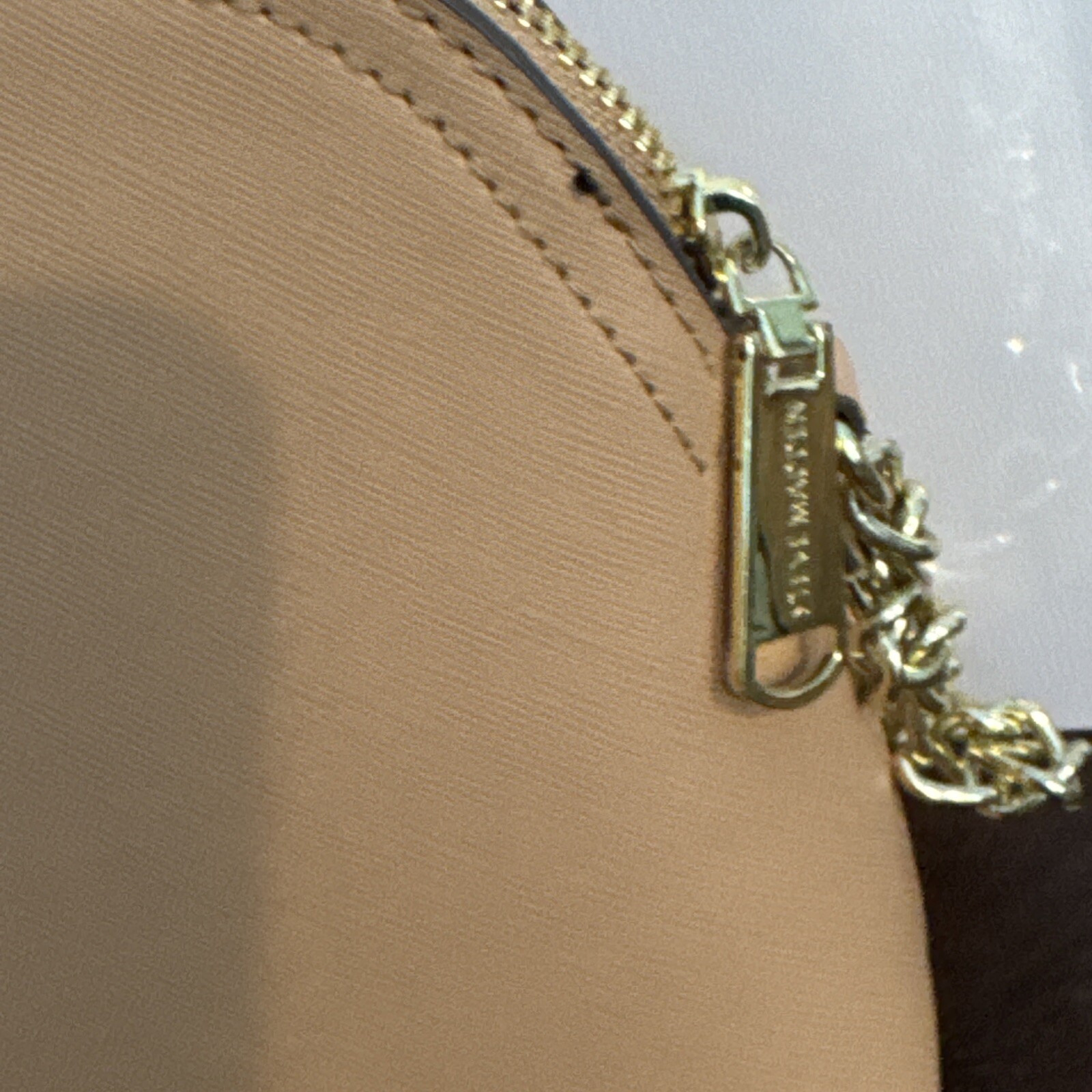 Light caramel Crossbody Bag Steve Madden B Maggie Dome EUC