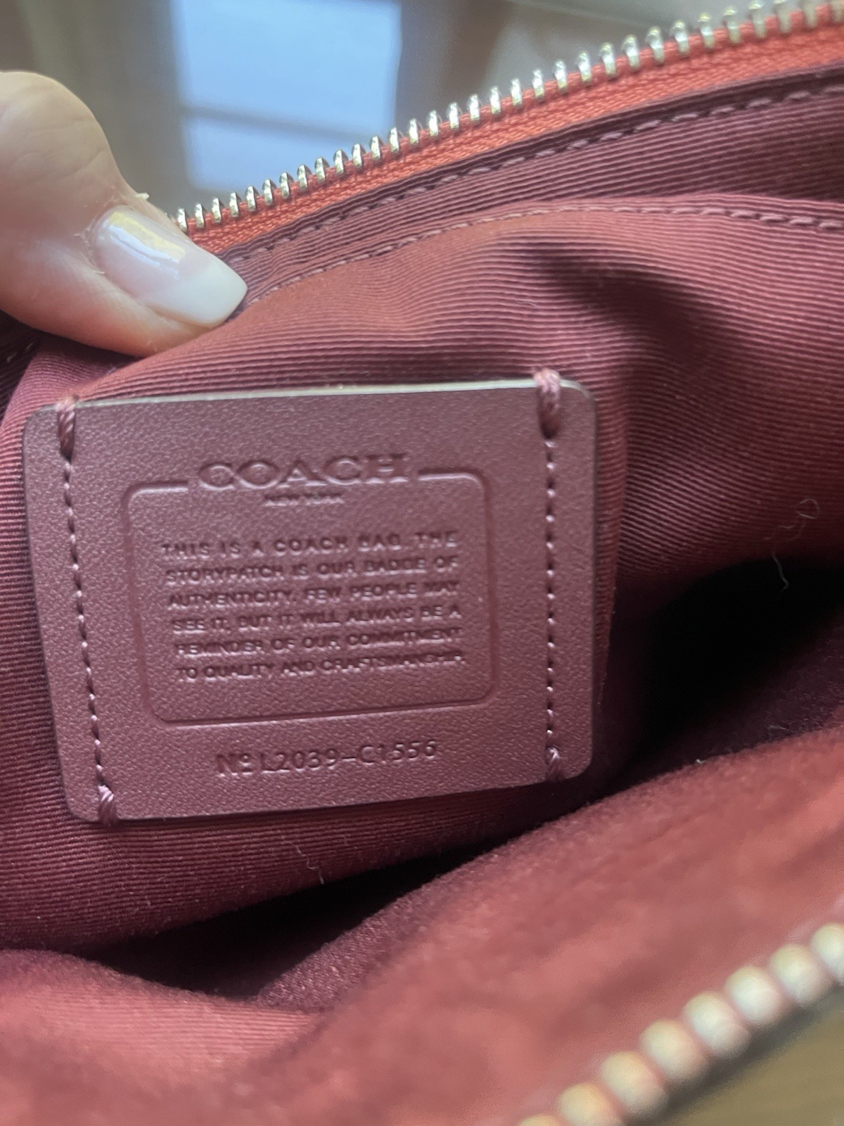 Coach Coral Crossbody Bag Zip Top w/Front Zip Pocket, Detachable Strap, Silver