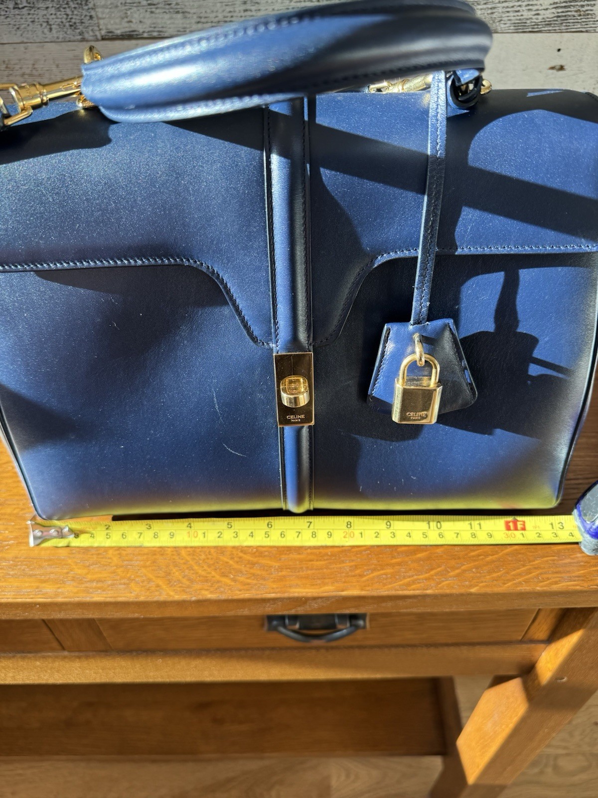 Celine Classique 16 Top Handle Bag Medium!