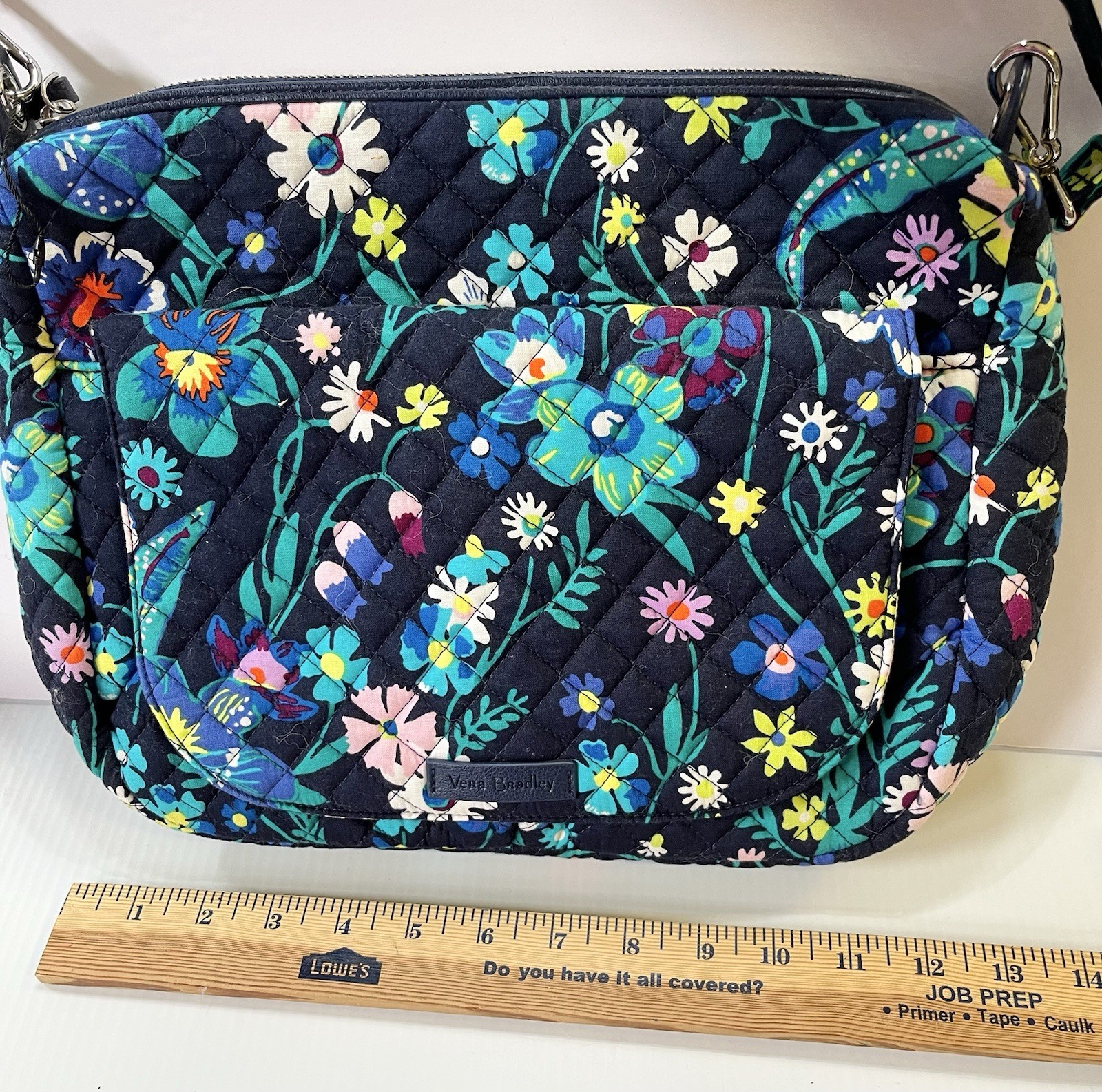 Vera Bradley Carson Shoulder Bag Moonlight Pattern