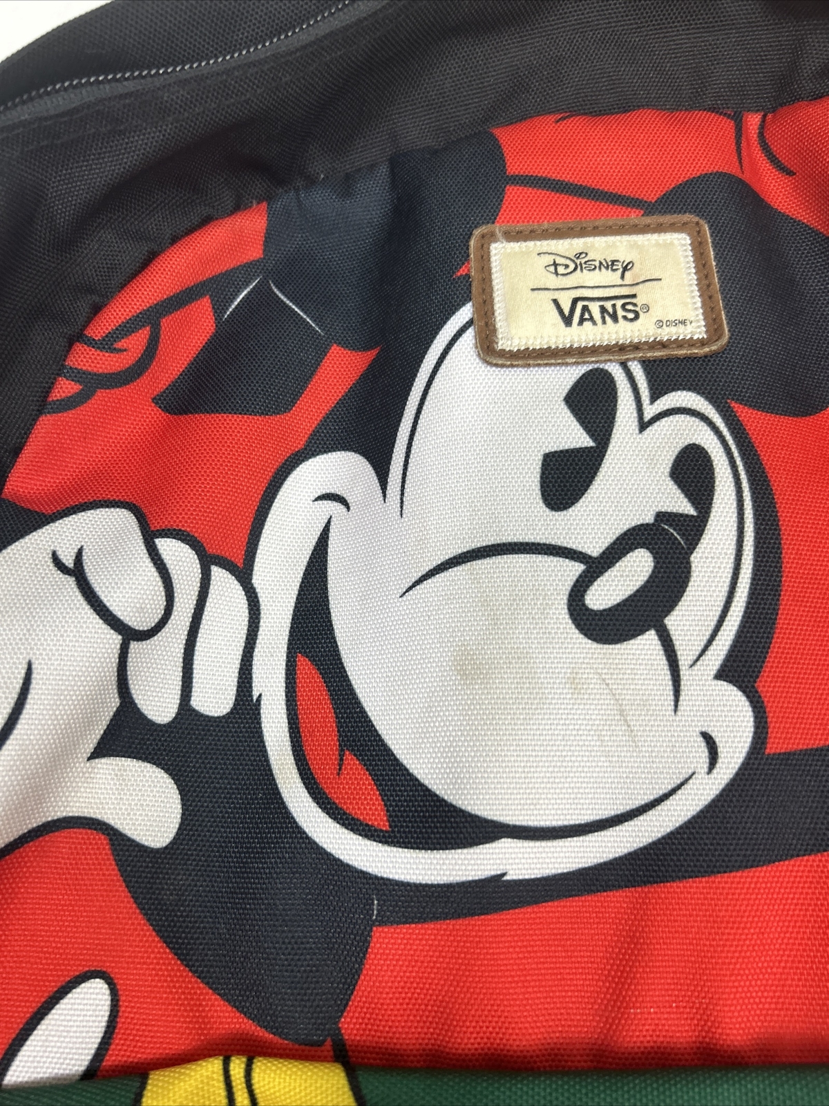 Disney Vans X Mickey & Friends Bag Backpack Rucksack Donald Duck Goofy Pluto