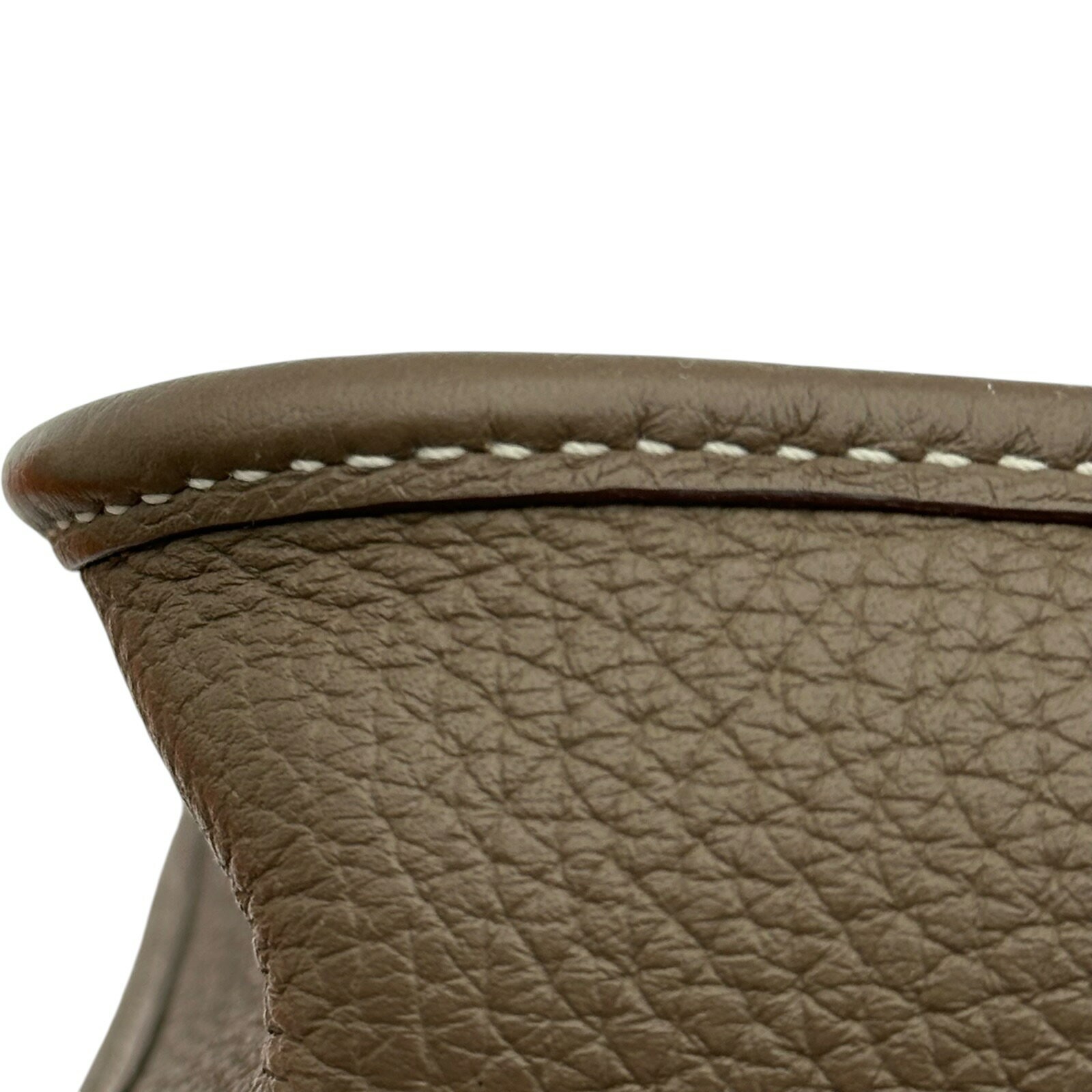 Hermes Evelyne TPM Shoulder Bag Taurillon Clemence Leather Etoupe Z Stamp 99