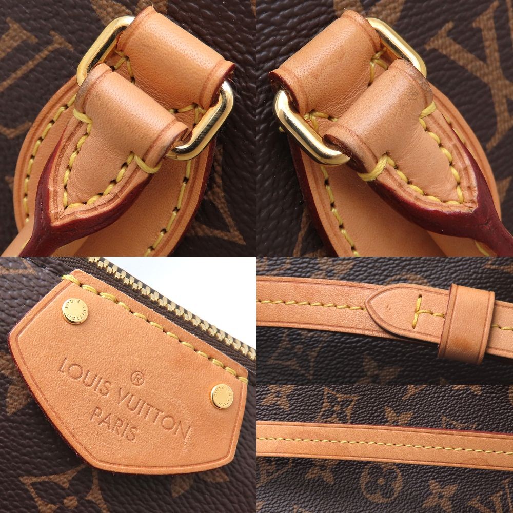 LOUIS VUITTON Monogram Handbag Turen MM 2Way M48814 Brown/352875