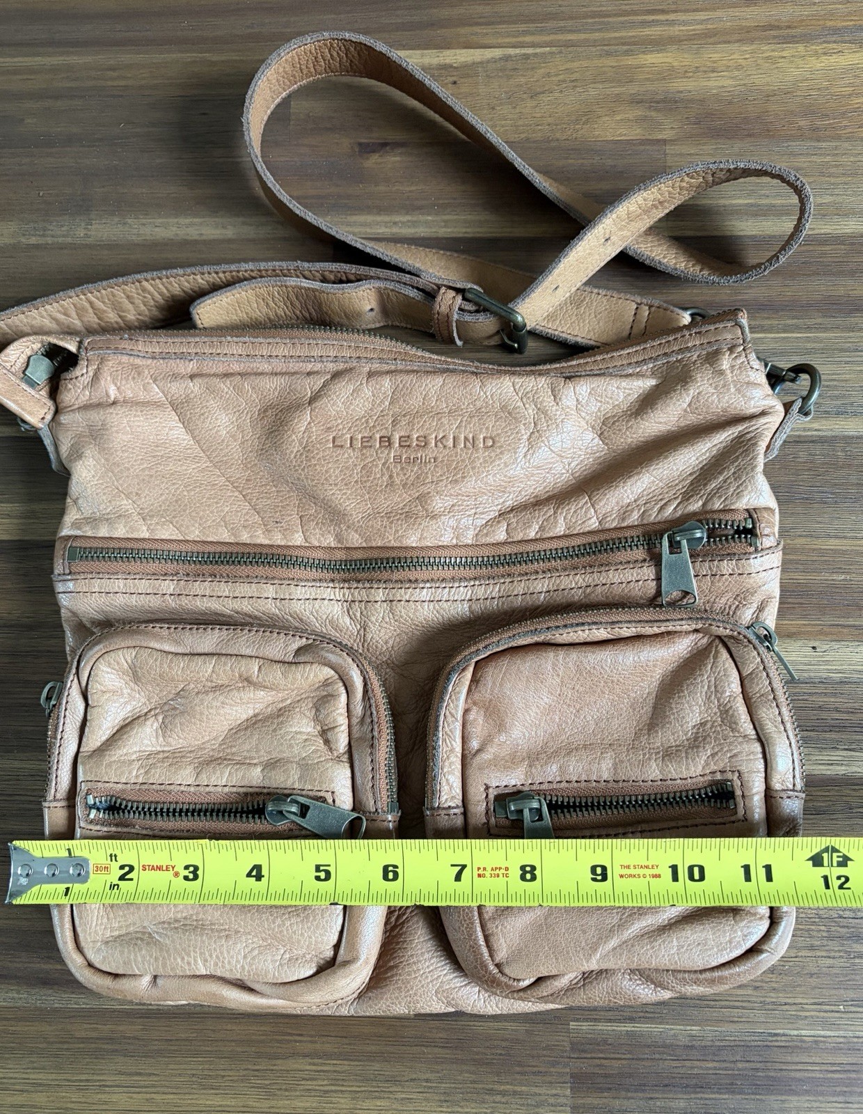 Liebeskind Berlin genuine leather crossbody bag