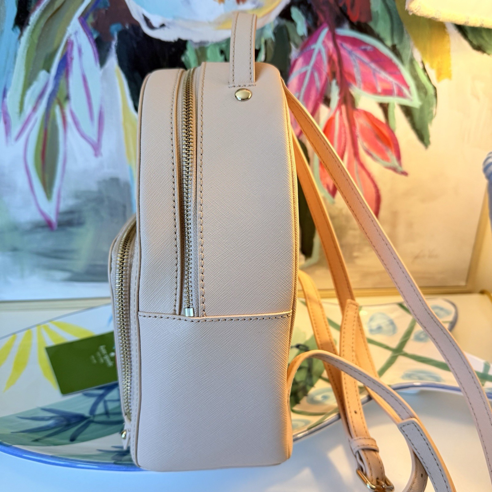 Kate Spade New York Novelty Cactus Tommi Cashew Hot Stuff Backpack $329