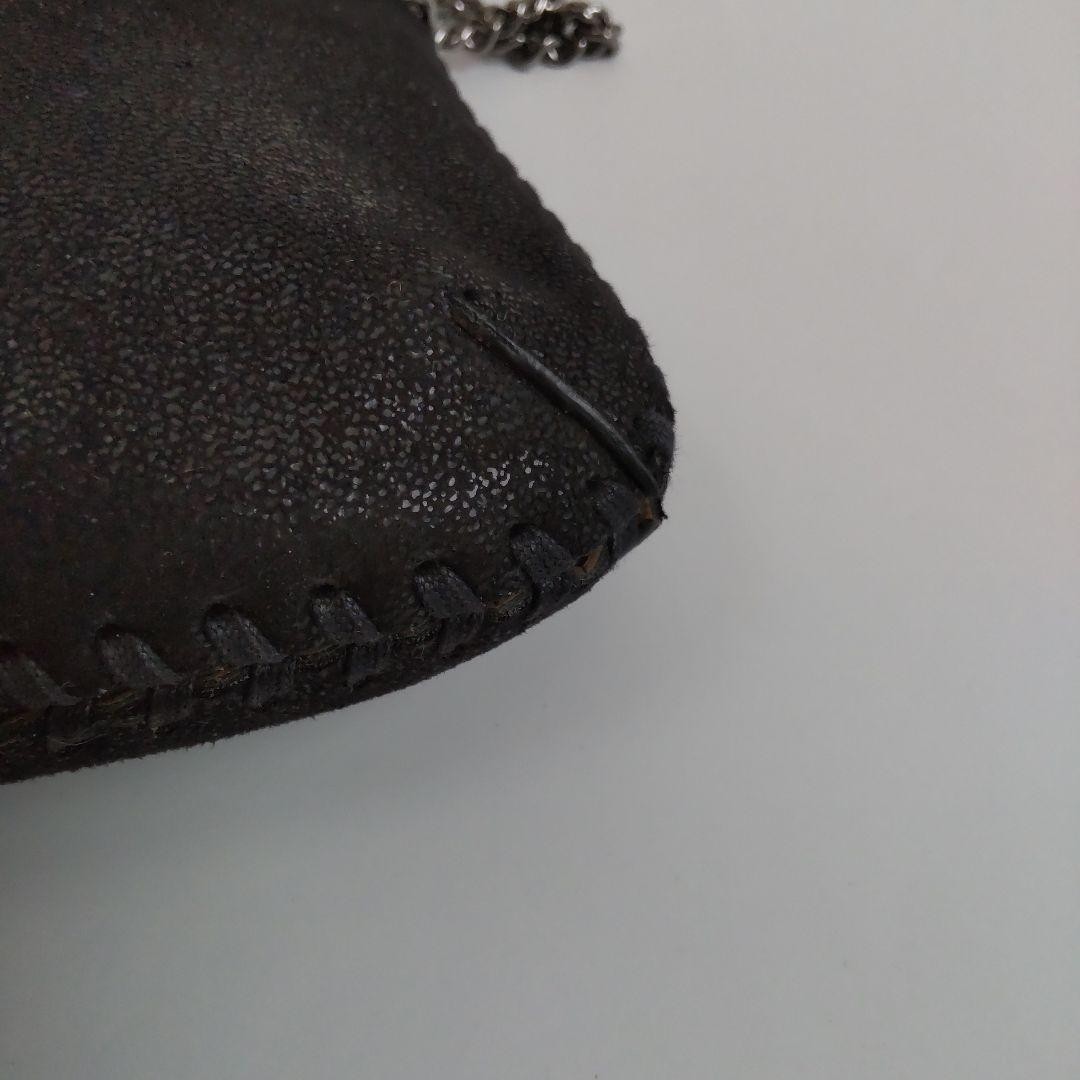 Stella McCartney Falabella Tiny 2Way Chain Shoulder Bag Black made in Italy