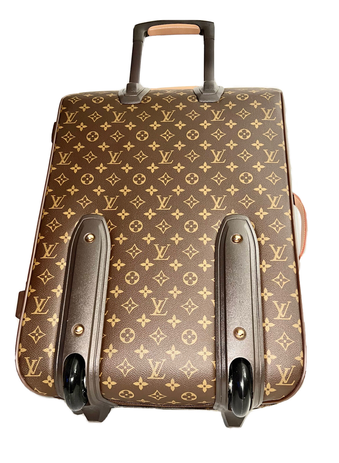 Louis Vuitton Pegase 55 cm Suitcase Bag w/ Name Tag Garment Dust-bag Coa