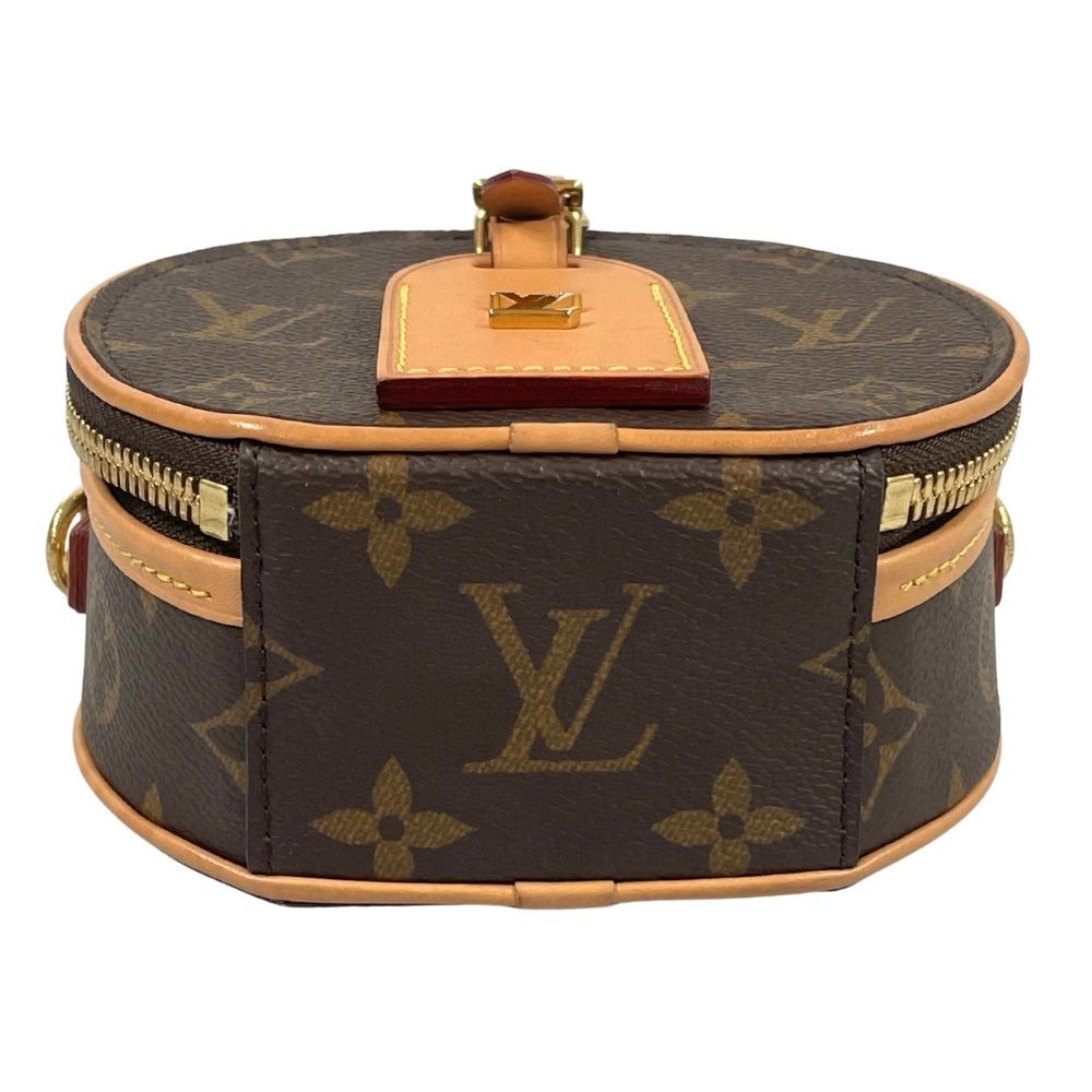 Louis Vuitton M44699 Monogram Mini Boite Chapeau Shoulder Bag Brown Used