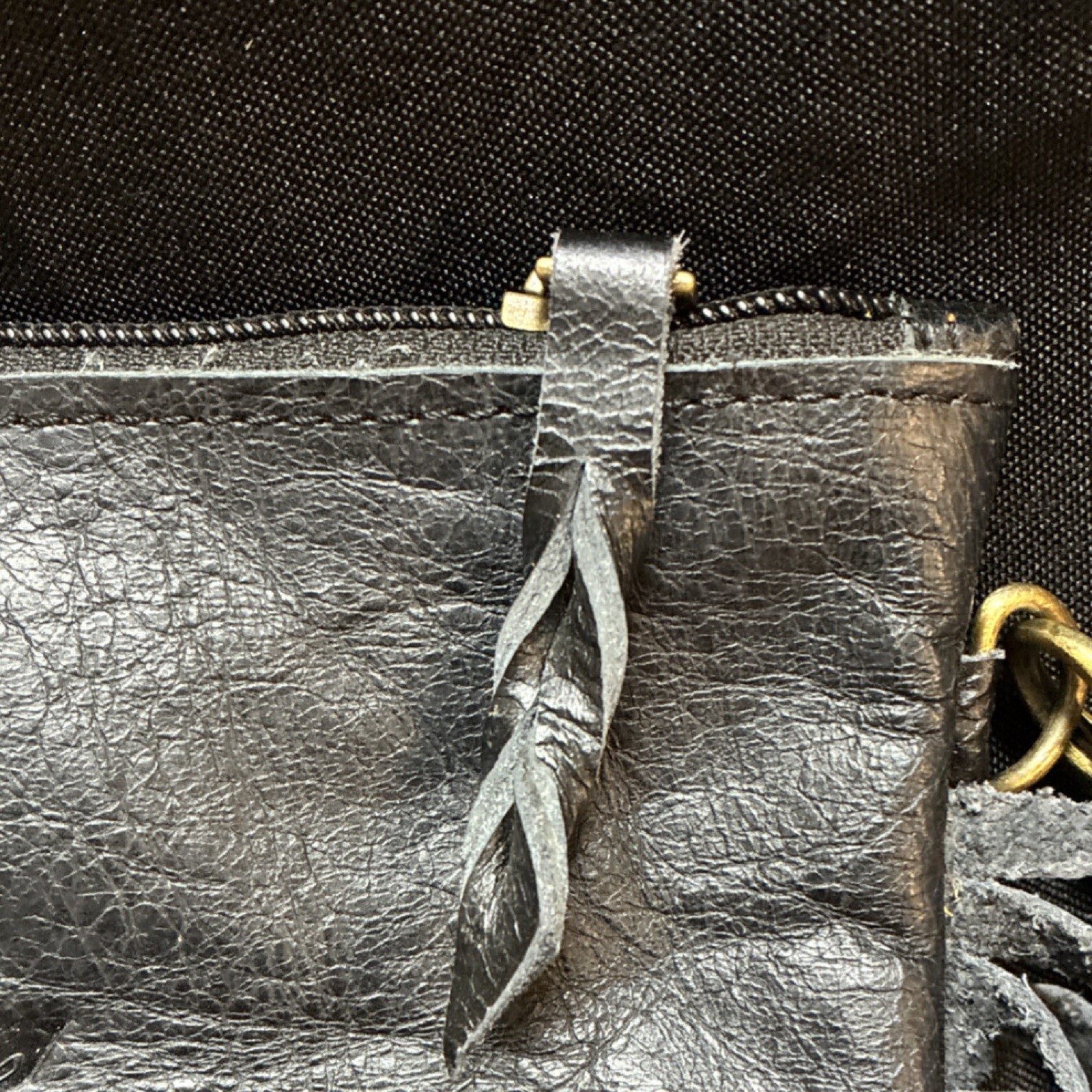 Cactus Leather cow hide fringed Crossbody Western Theme Women’s Bag