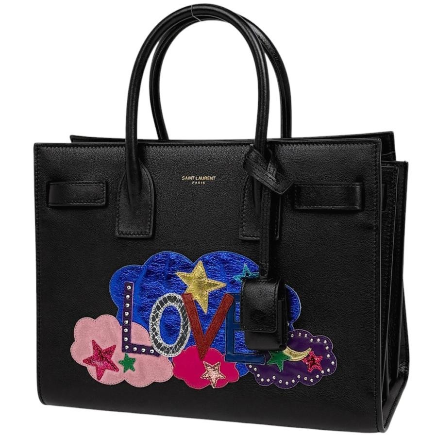 Saint Laurent Leather Black Handbag 413047 #BS4115