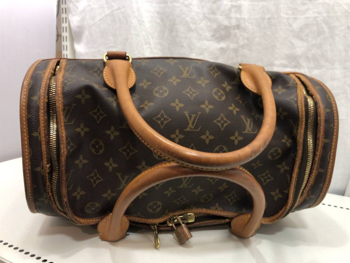 Authentic Vintage Louis Vuitton Monogram Sac Chien 40 Pet Carrier Dog Carry Bag