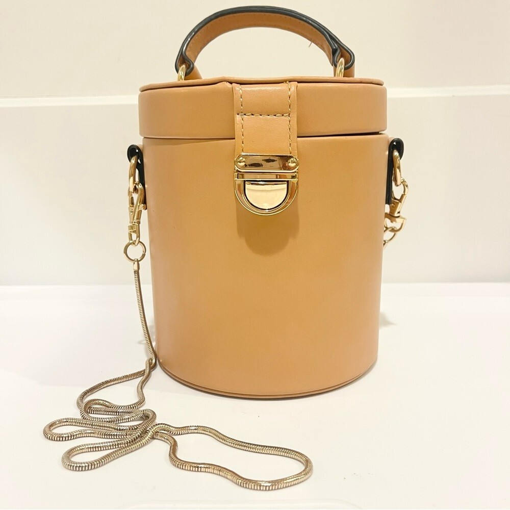 Zara Basic Crossbody Box Bag Top Handle