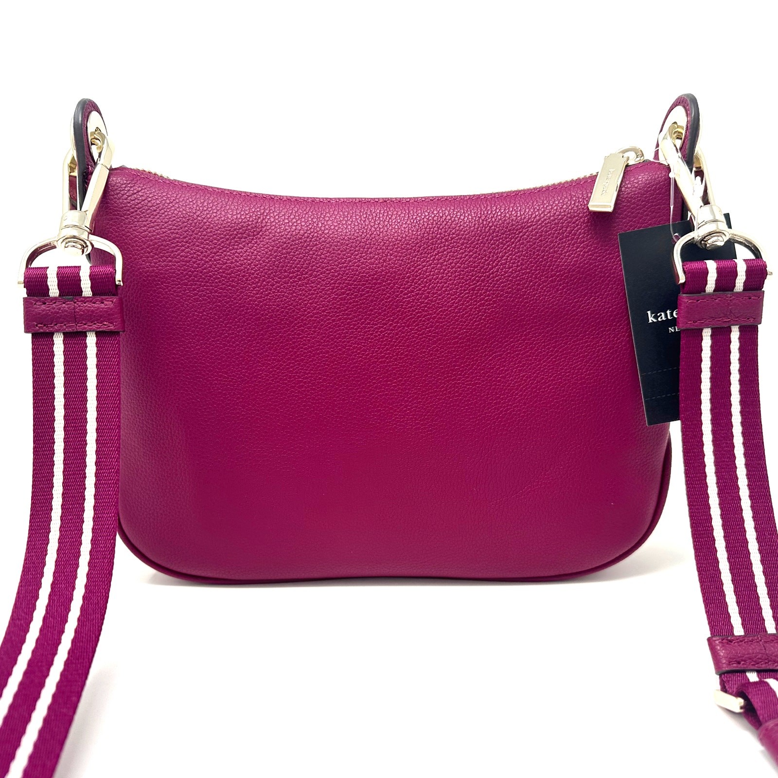 Kate Spade Rosie Small Crossbody Purse Dark Raspberry Leather wkr00630