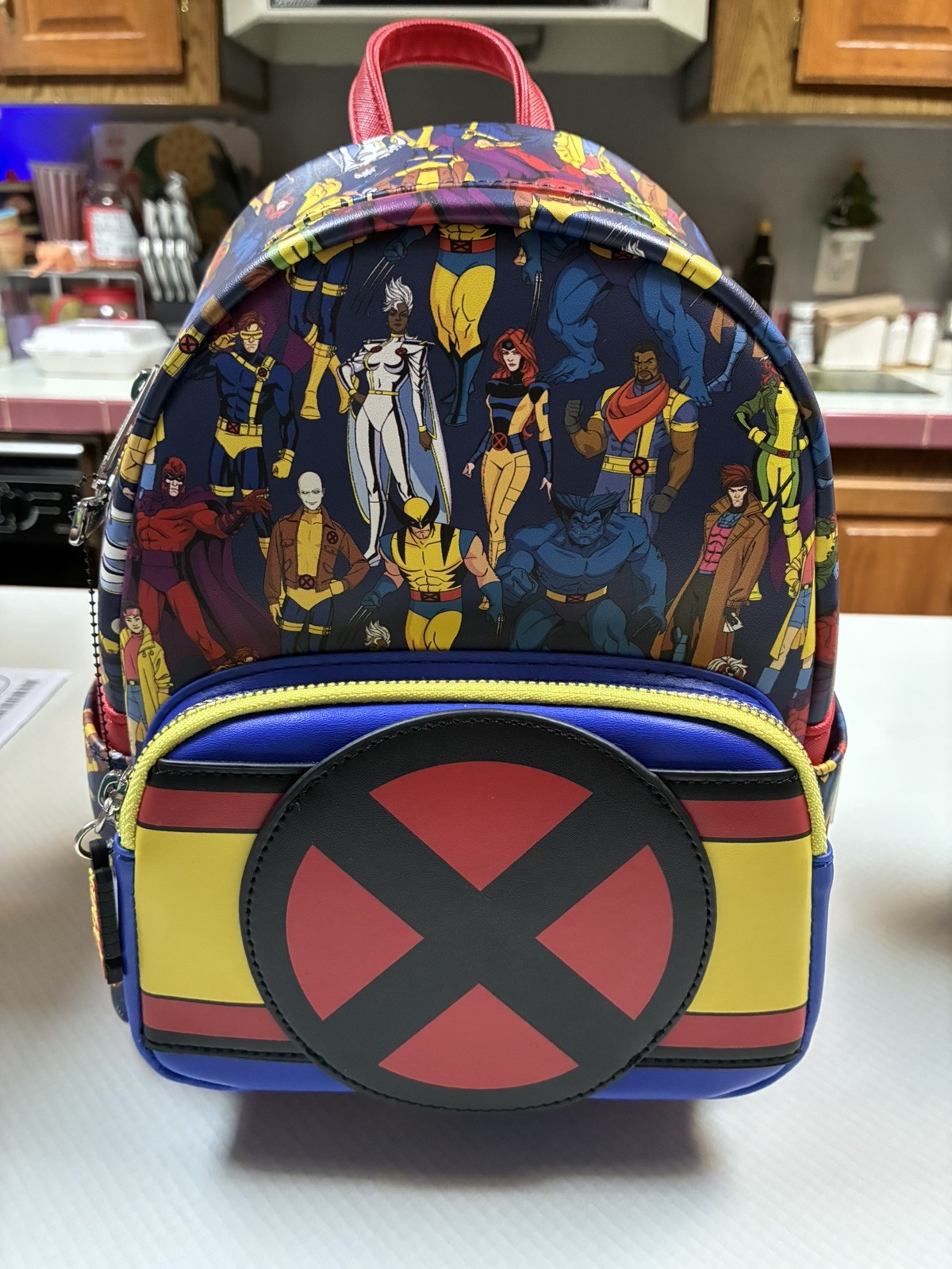 Loungefly Marvel Comic X-Men 1997 US Exclusive All Over Print Mini Backpack